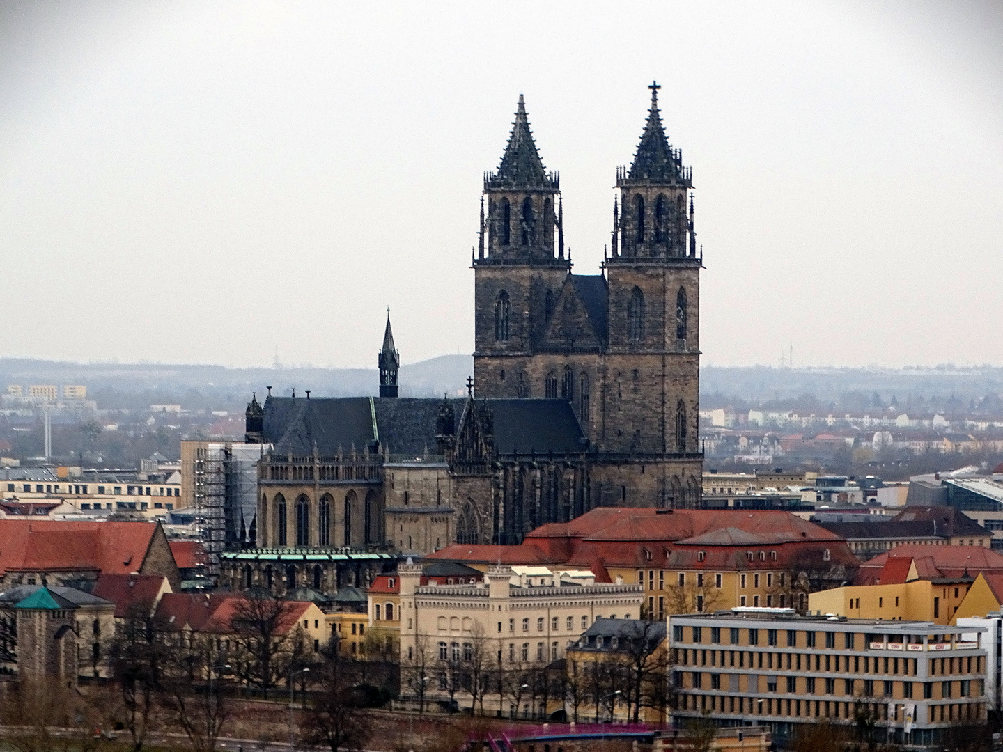 Magdeburg von oben