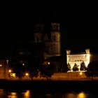 Magdeburger Dom bei Nacht