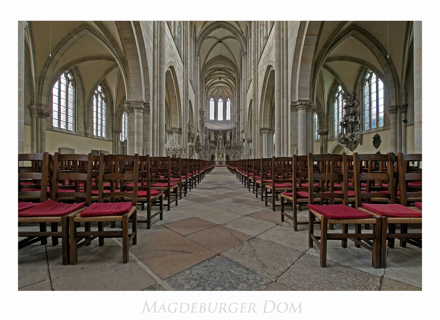 Magdeburger Dom " Blick zum Chor*...."