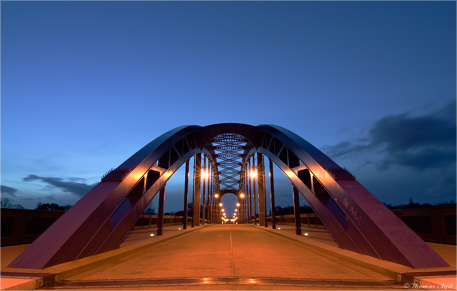 Magdeburgs beliebteste (Foto) Brücke