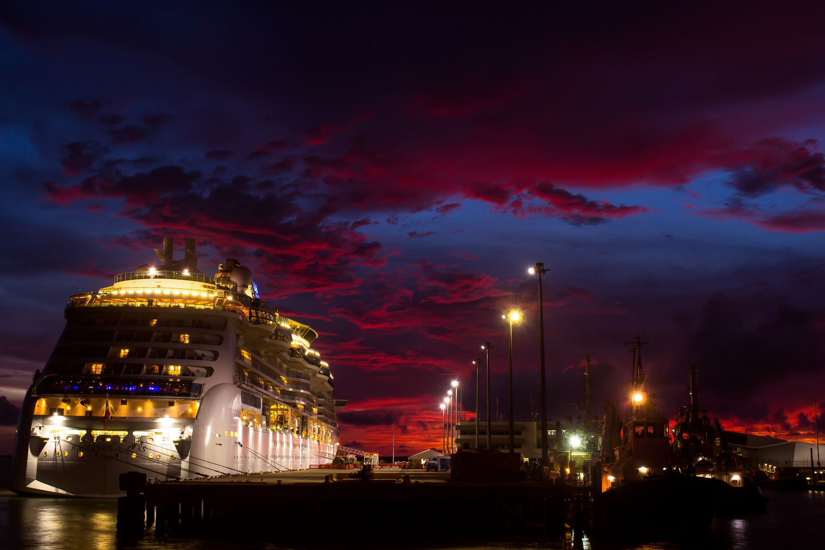 Magenta Clouds