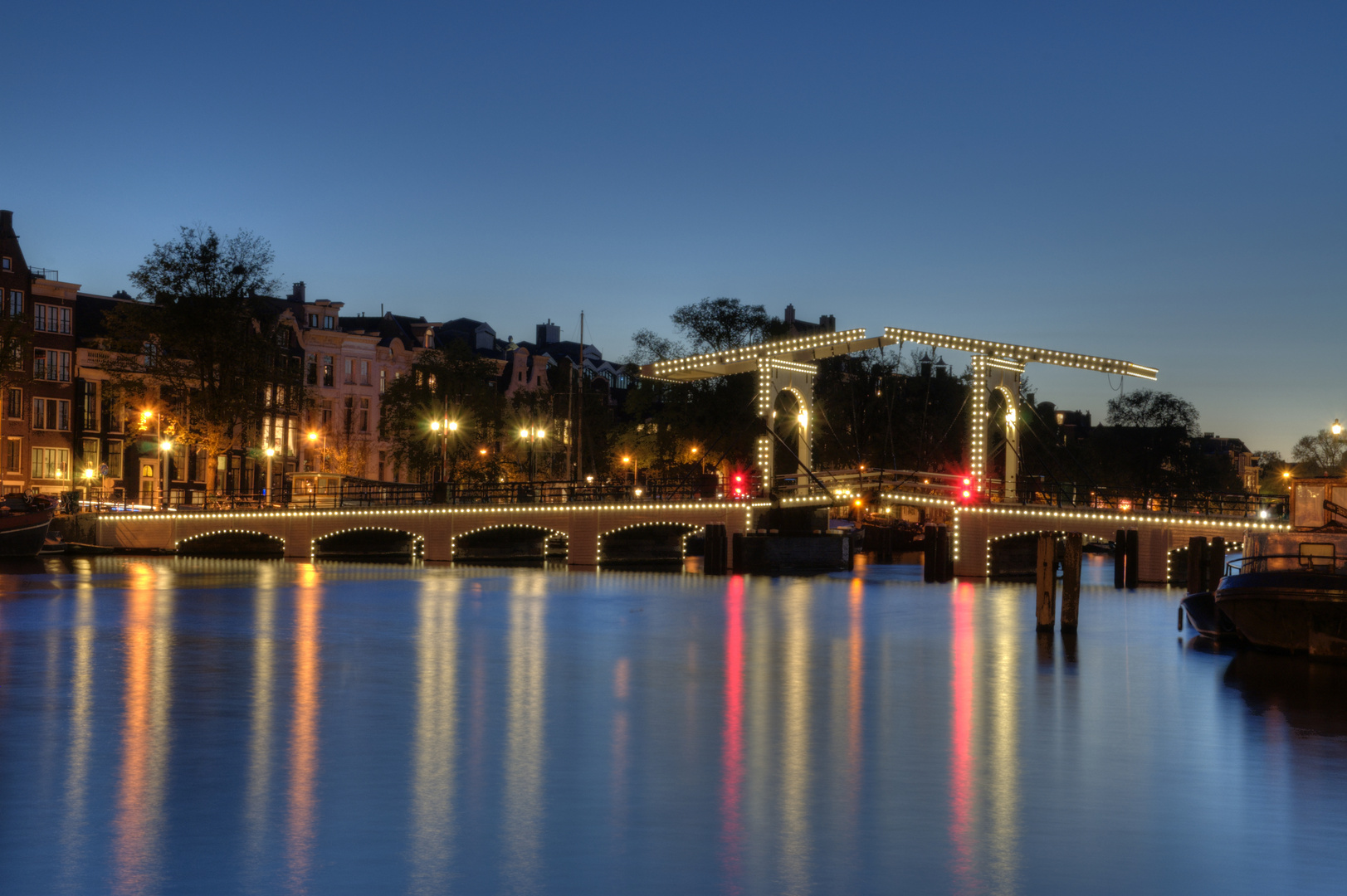 Magere Brug - blaue Stunde