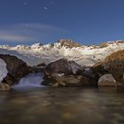 Magerrain und Furschbach bei Vollmond