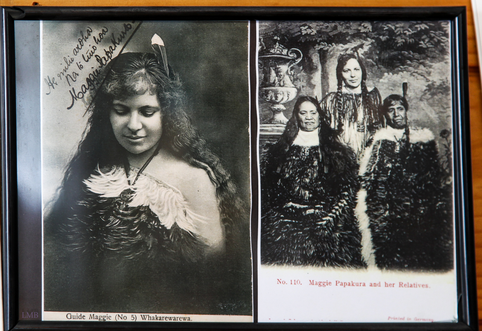 Maggie Papakura and her Relatives.