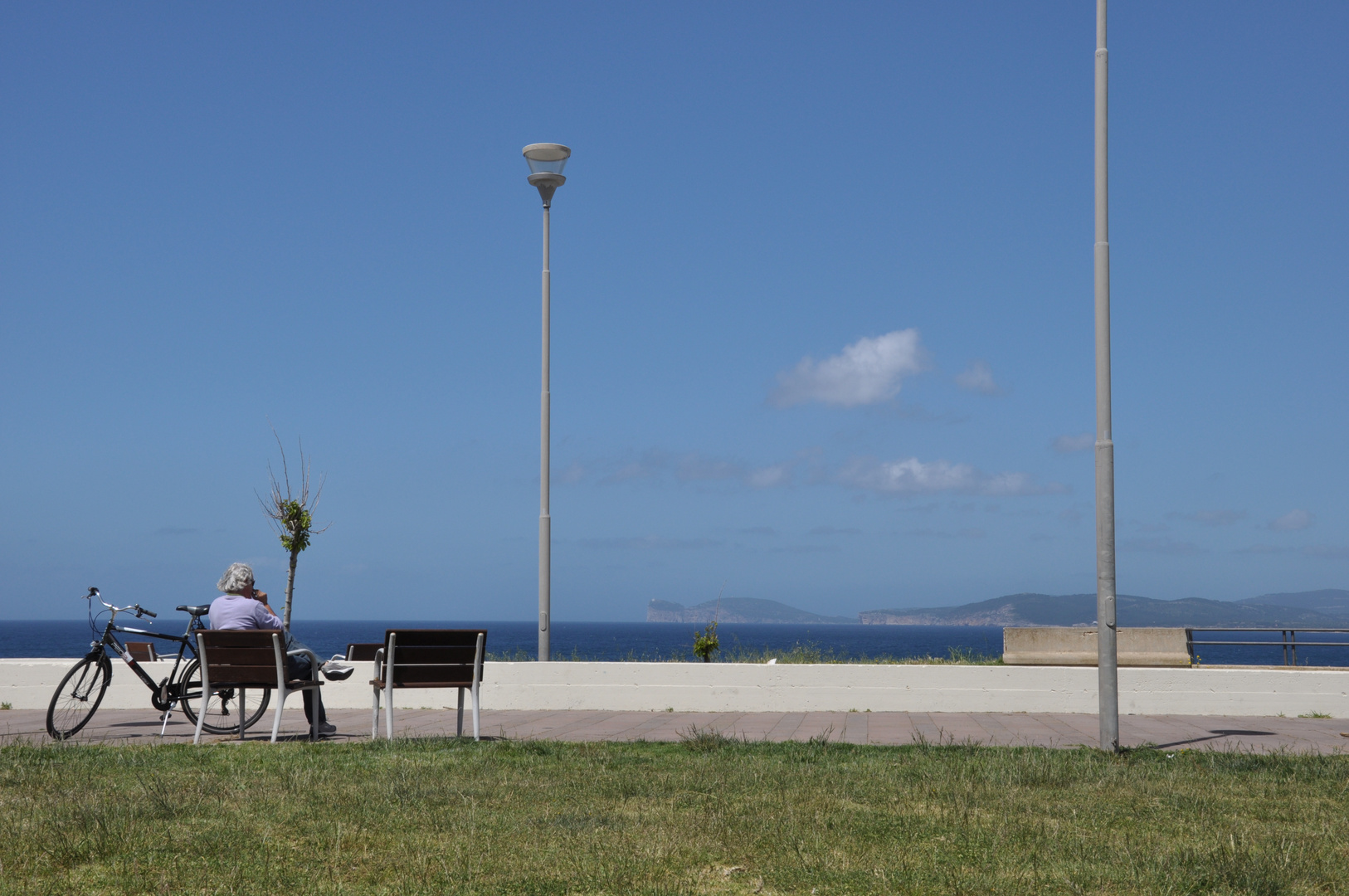 Maggio ad Alghero: contemplazione di un quadro, di un quadro naturale