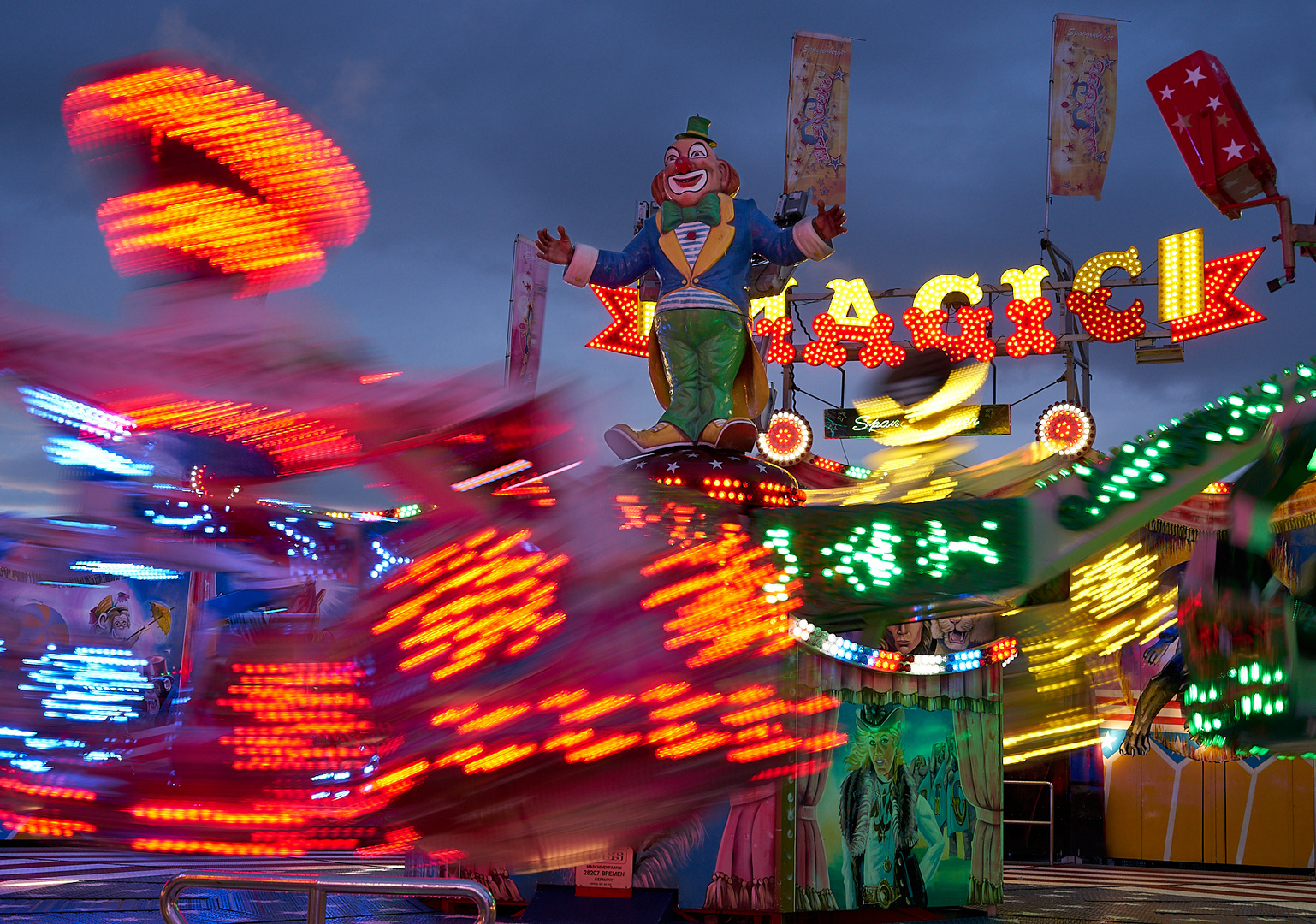 Magic auf dem Jahrmarkt