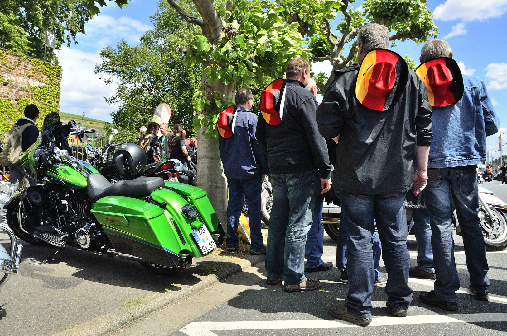 Magic bike,Rüdesheim 2012