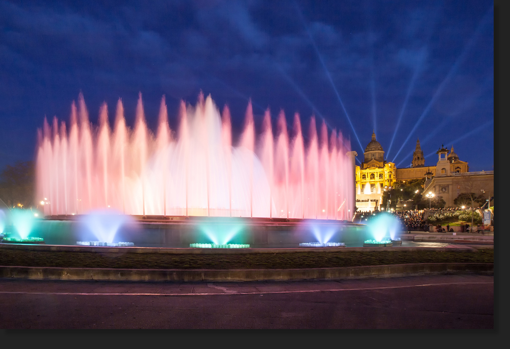 << Magic Fountain of Montjuic II >>