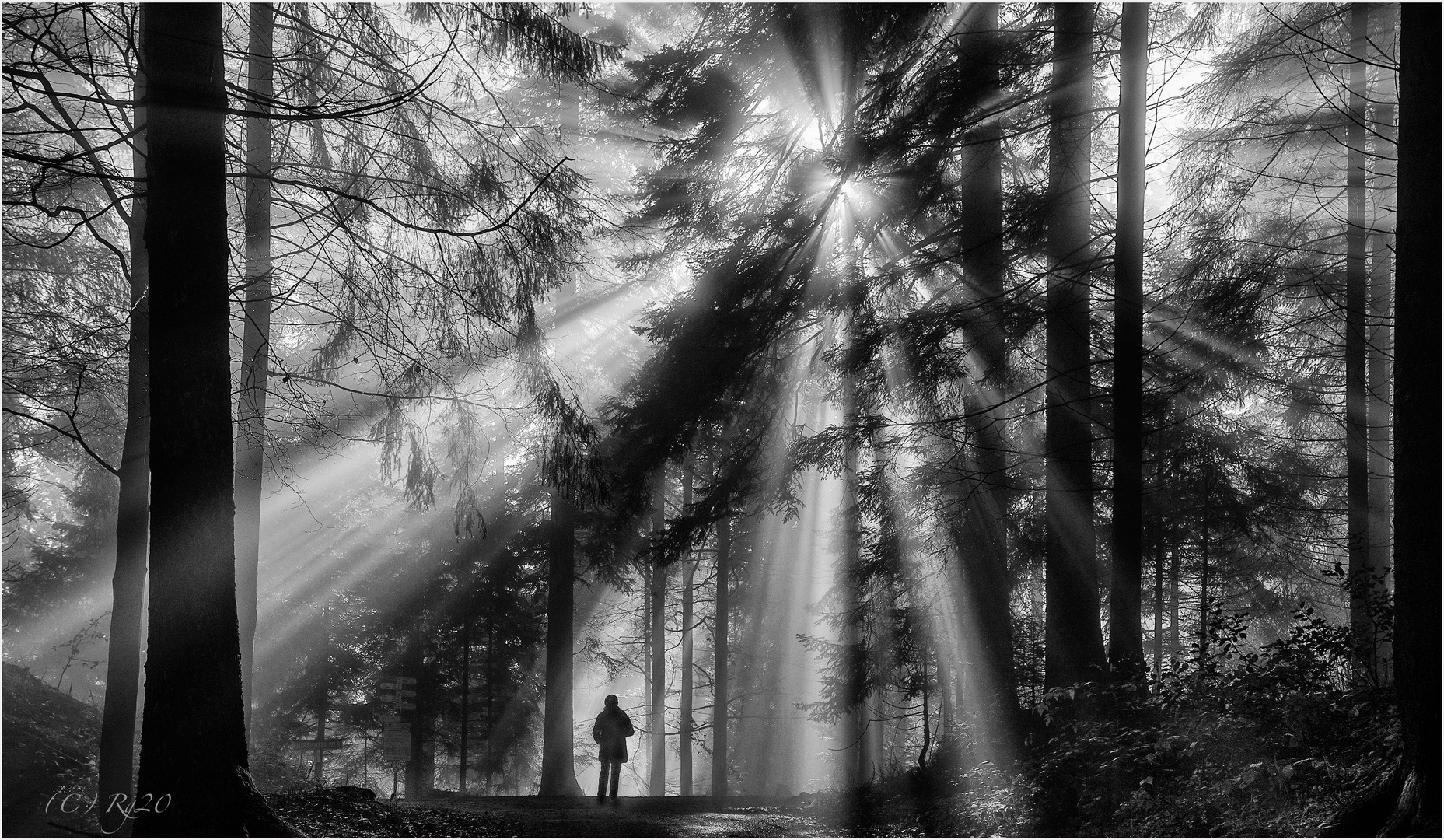magic moment Foto & Bild landschaft, fotokunst, monochrome fine art