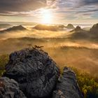 Magic morning in  Sächsische Schweiz