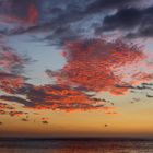 magic sunset in La Réunion