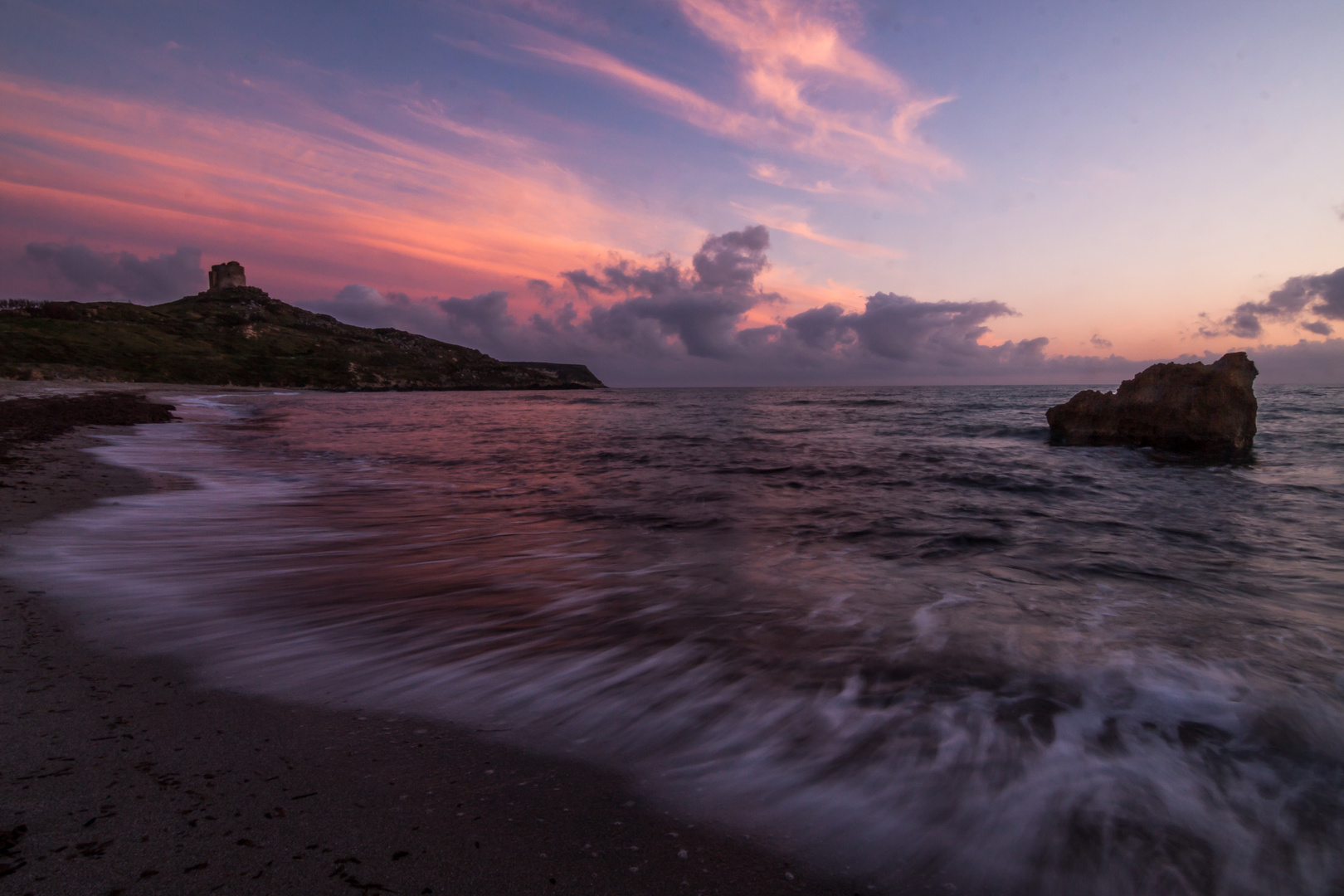 Magic Sunset in Sardinia