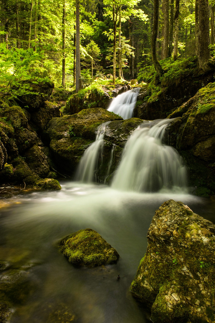 Magic waterfall