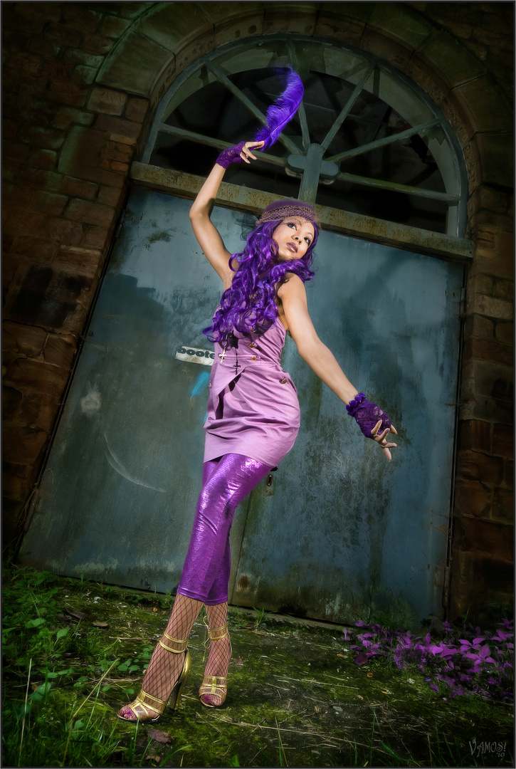 Magicienne Violette