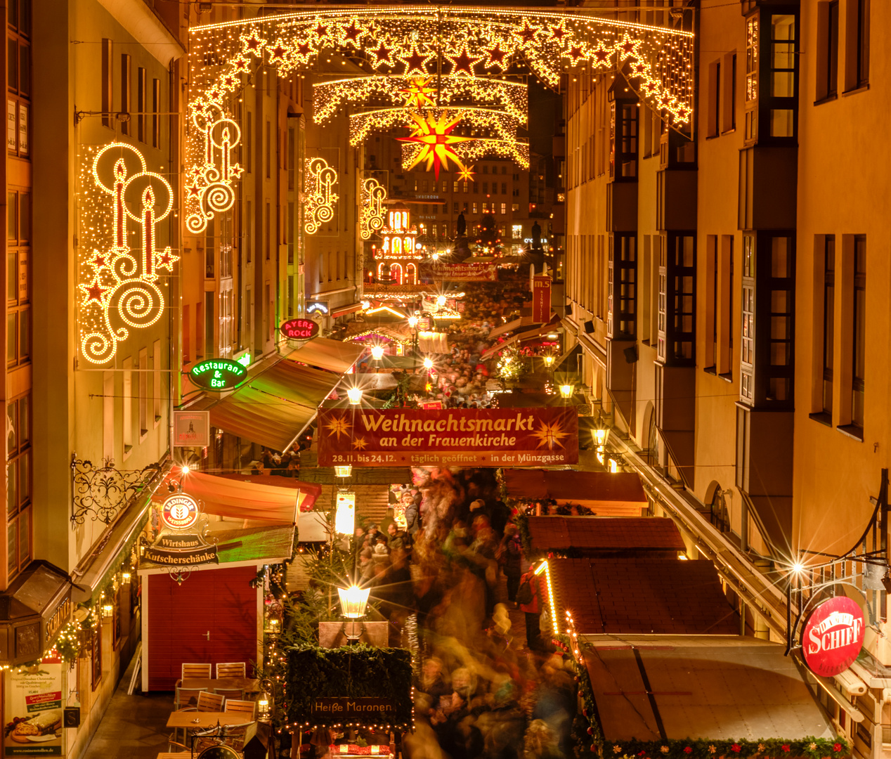 Magie auf dem Dresdner Weihnachtsmarkt