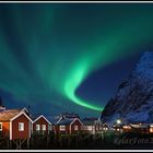 "Magie des Augenblicks" - Aurora borealis - Nordlicht in Reine, Lofoten, Norwegen