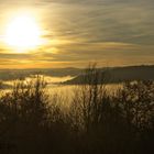 Magie d'un matin entre soleil et brouillard !