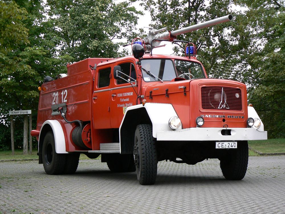 Magirus Feuerwehr ZB 6/24 Baujahr 1970