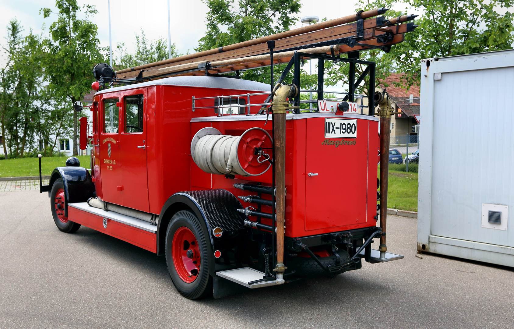 Magirus KS-15 von hinten