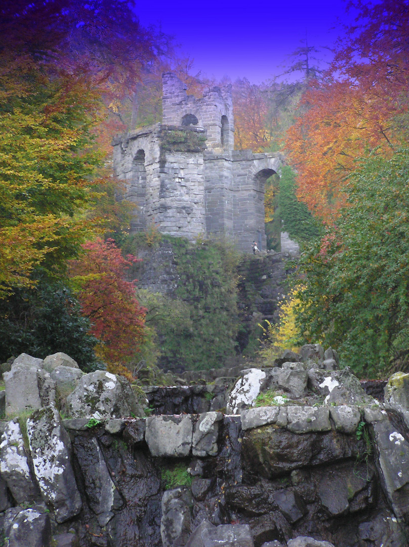 magische Herbstwelt in Wilhelmshöhe