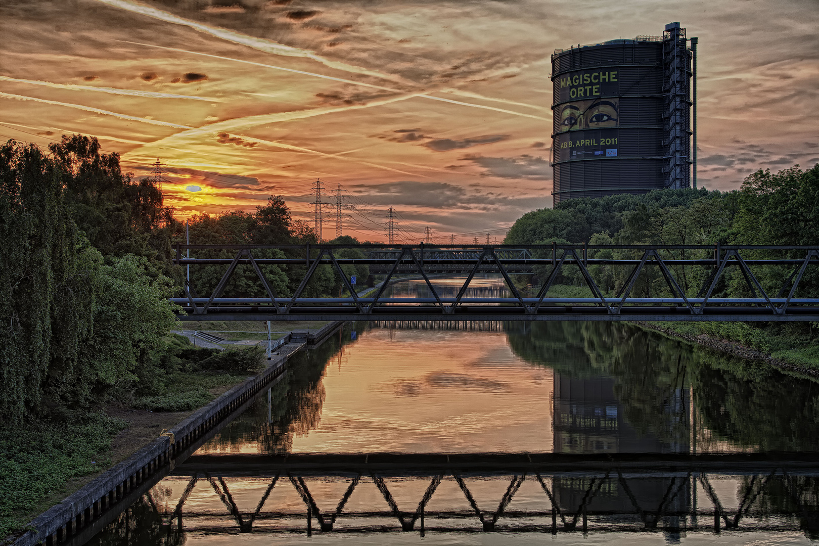 magische Orte am Rhien-Herne Kanal (HDR)