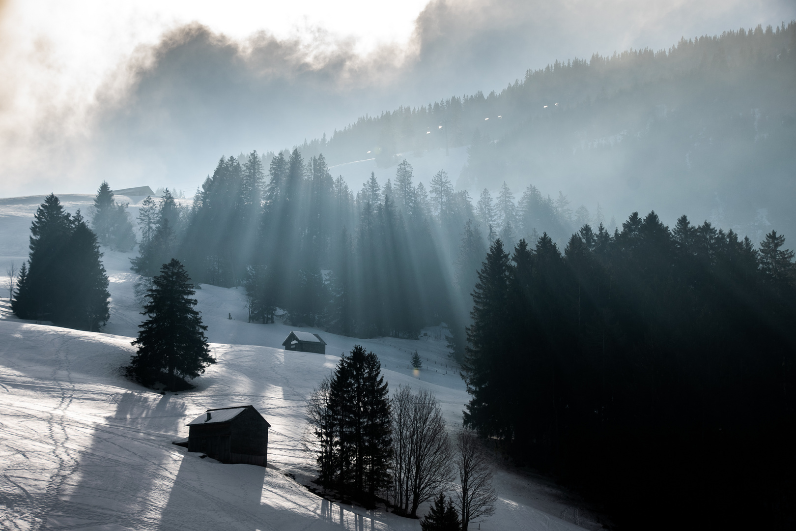 Magische Sonnenstrahlen