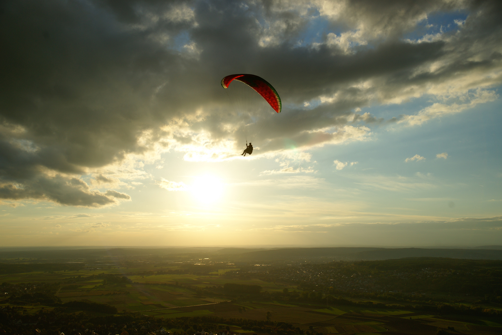 Magische Stimmung am Walberla