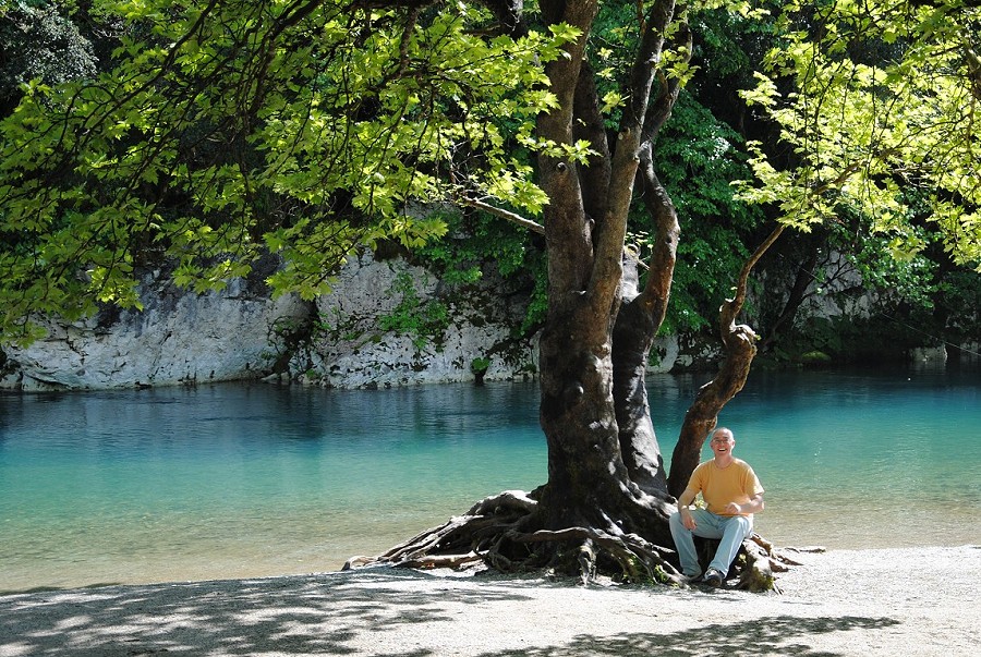 Magischer Ort am Voidomatis