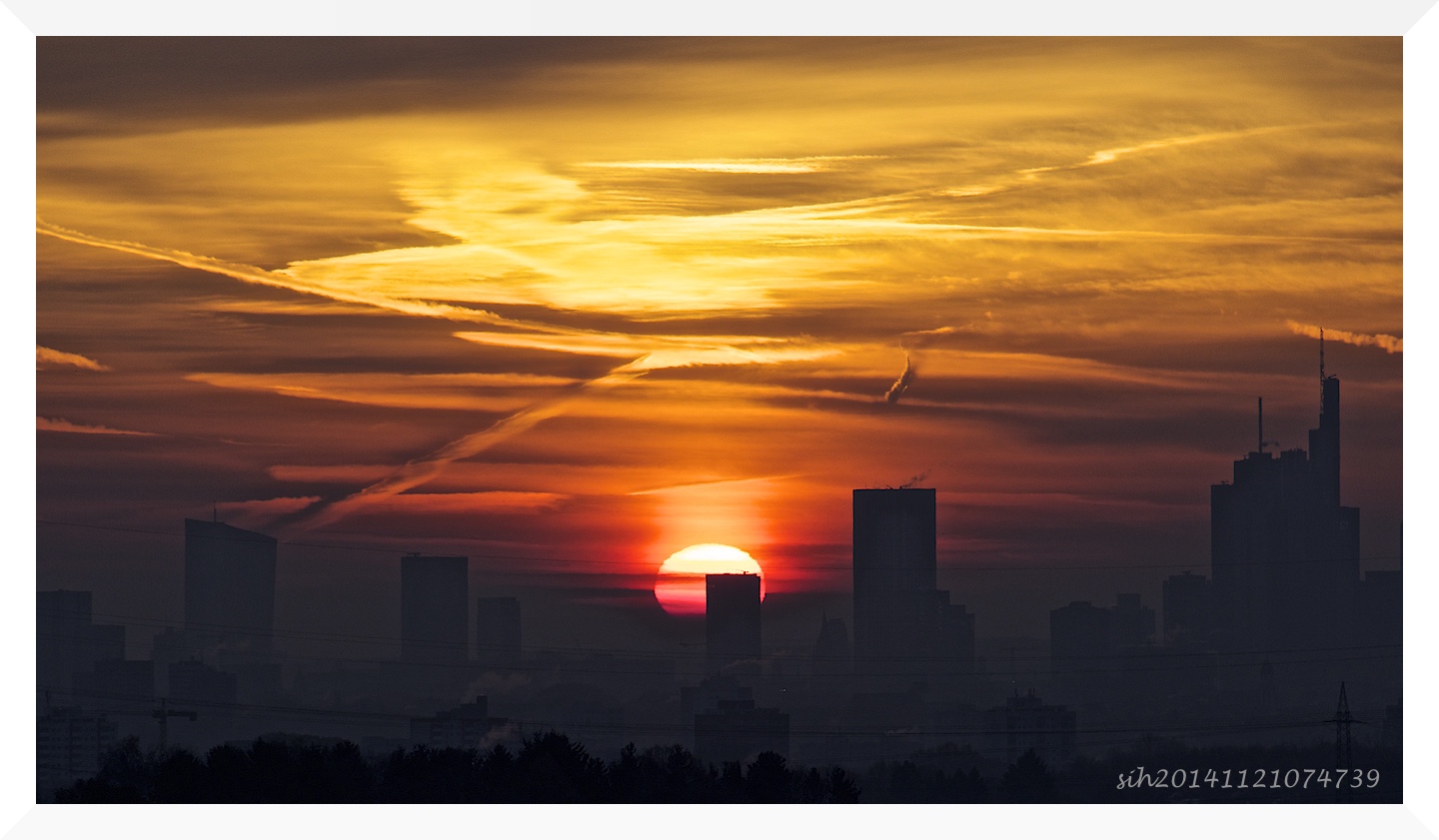 Magischer Sonnenaufgang