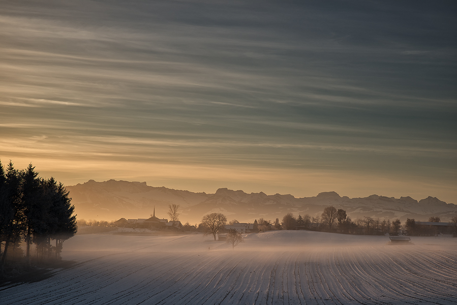 Magischer Sonnenaufgang