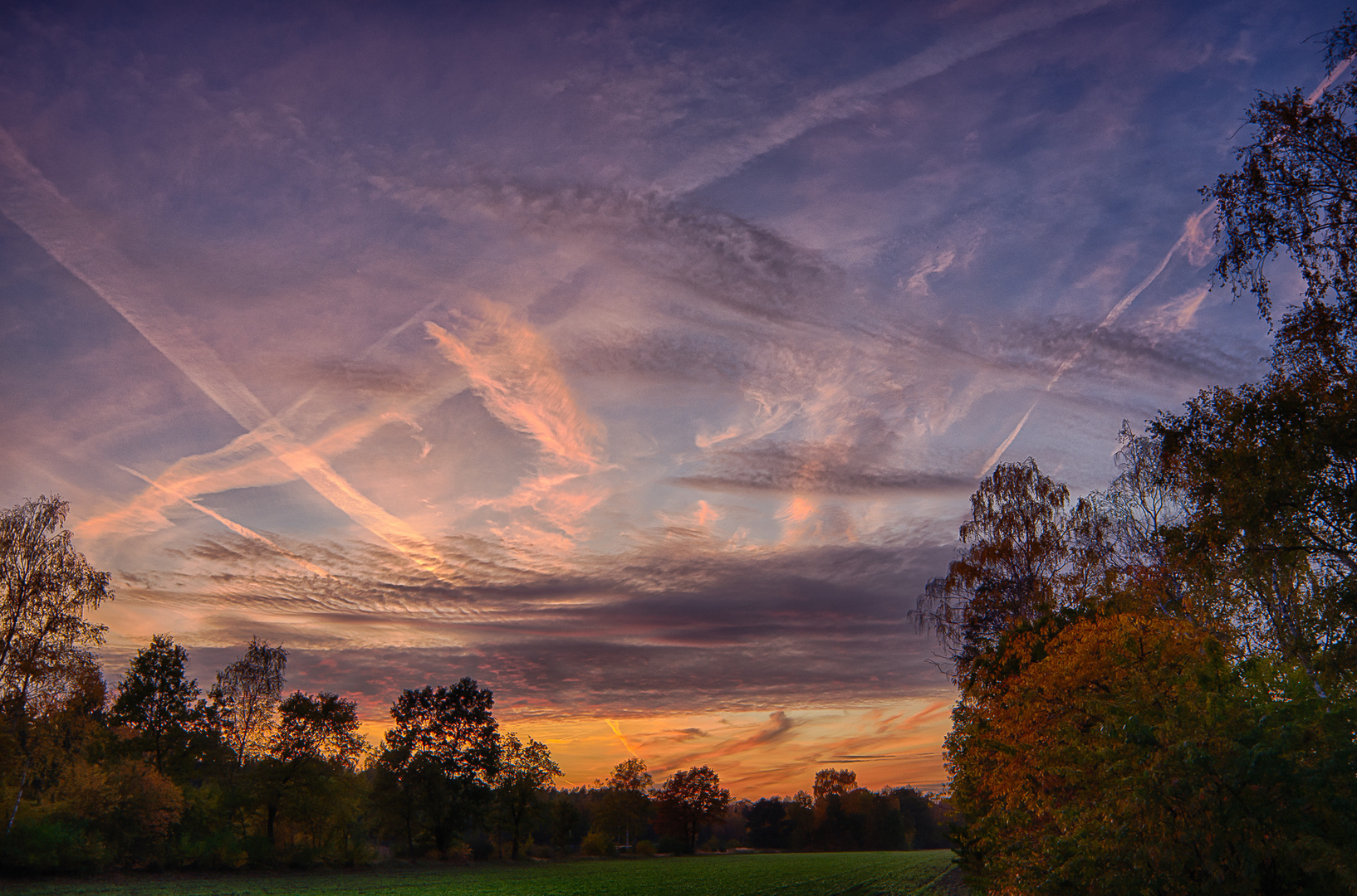 Magischer Sonnenuntergang