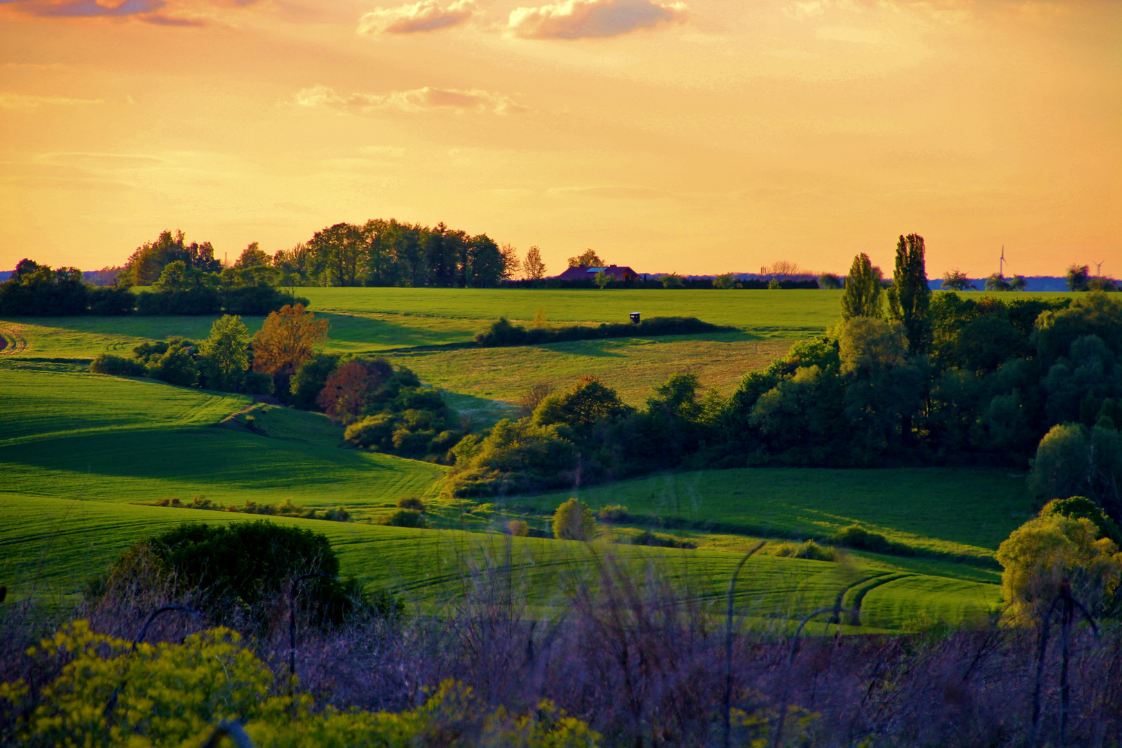 Magischer Sonnenuntergang