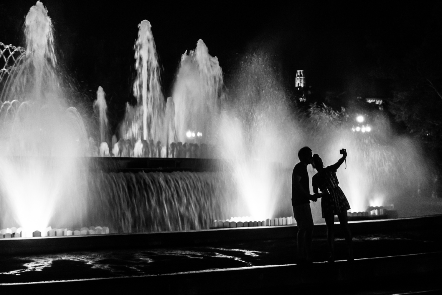 Magischer Springbrunnen