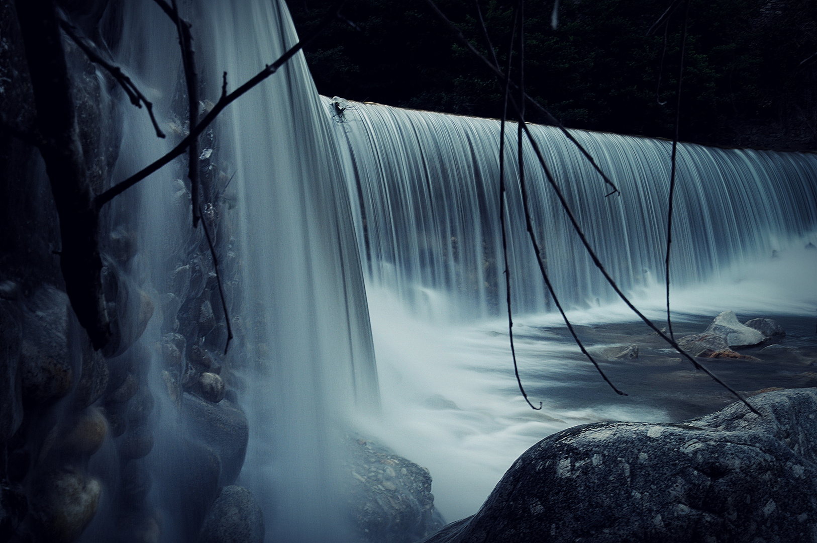 Magischer Wasserfall