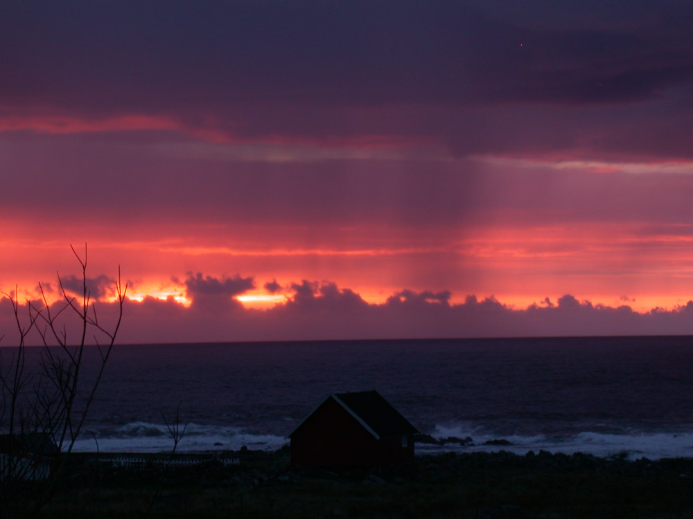 Magisches Licht mit Wolkenformation II