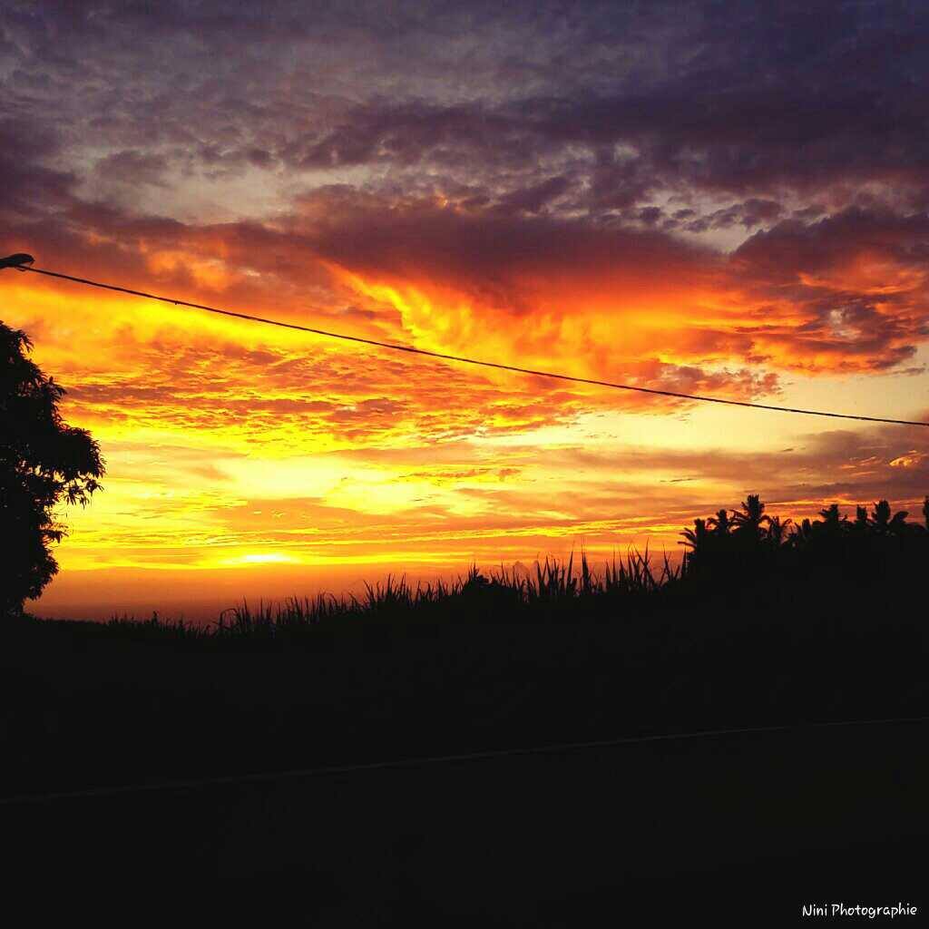 Magnifique coucher de soleil