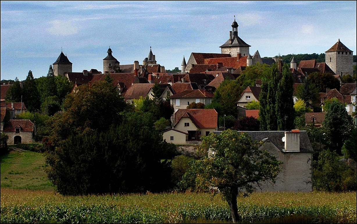 Magnifique village de Martel (Lot)