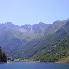 magnifique vue sur le lac d'estaing