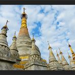 Maha Aungmye Bon Za Stupas