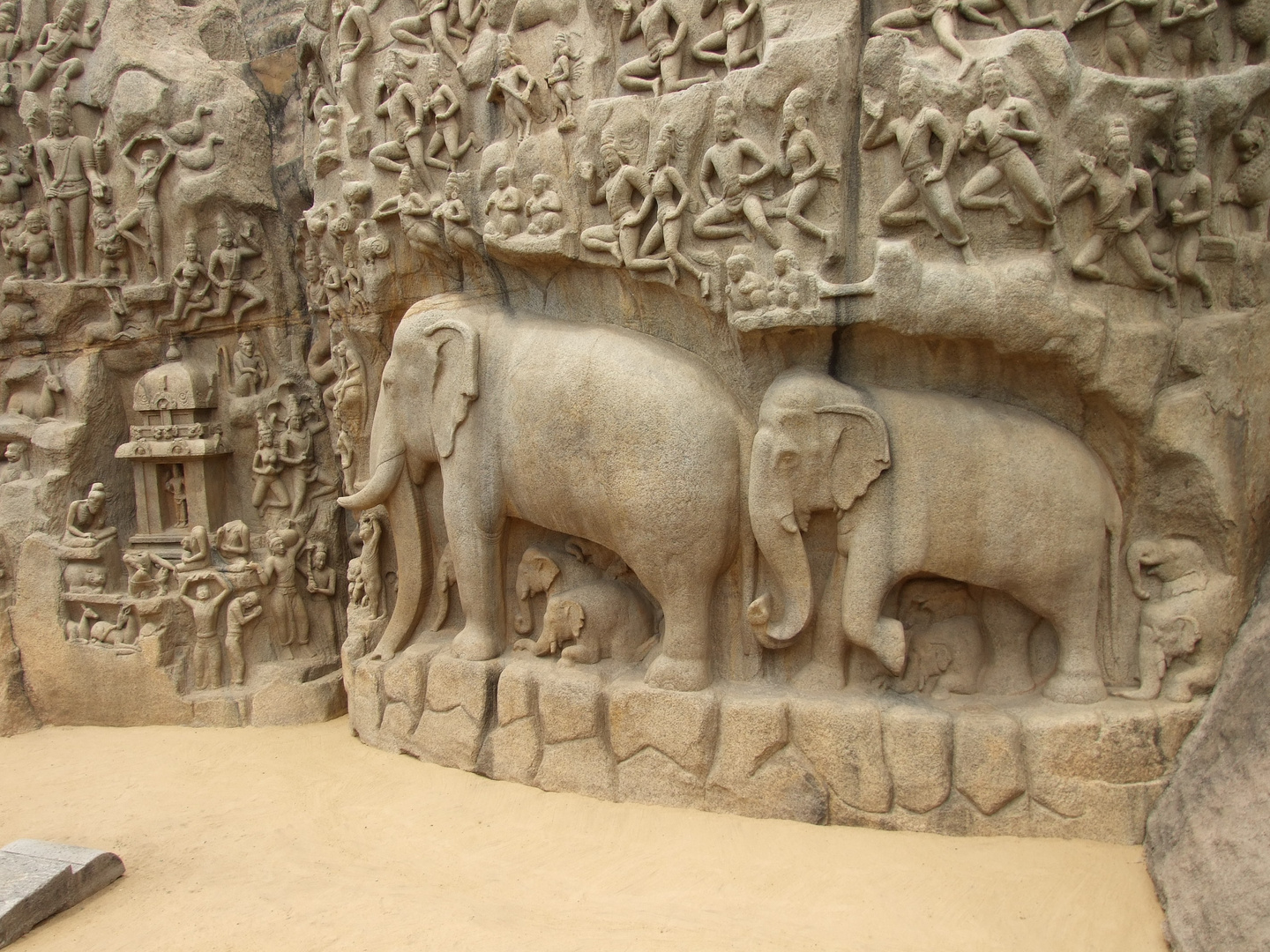 Mahabalipuram (faszinierende Ufertempel)