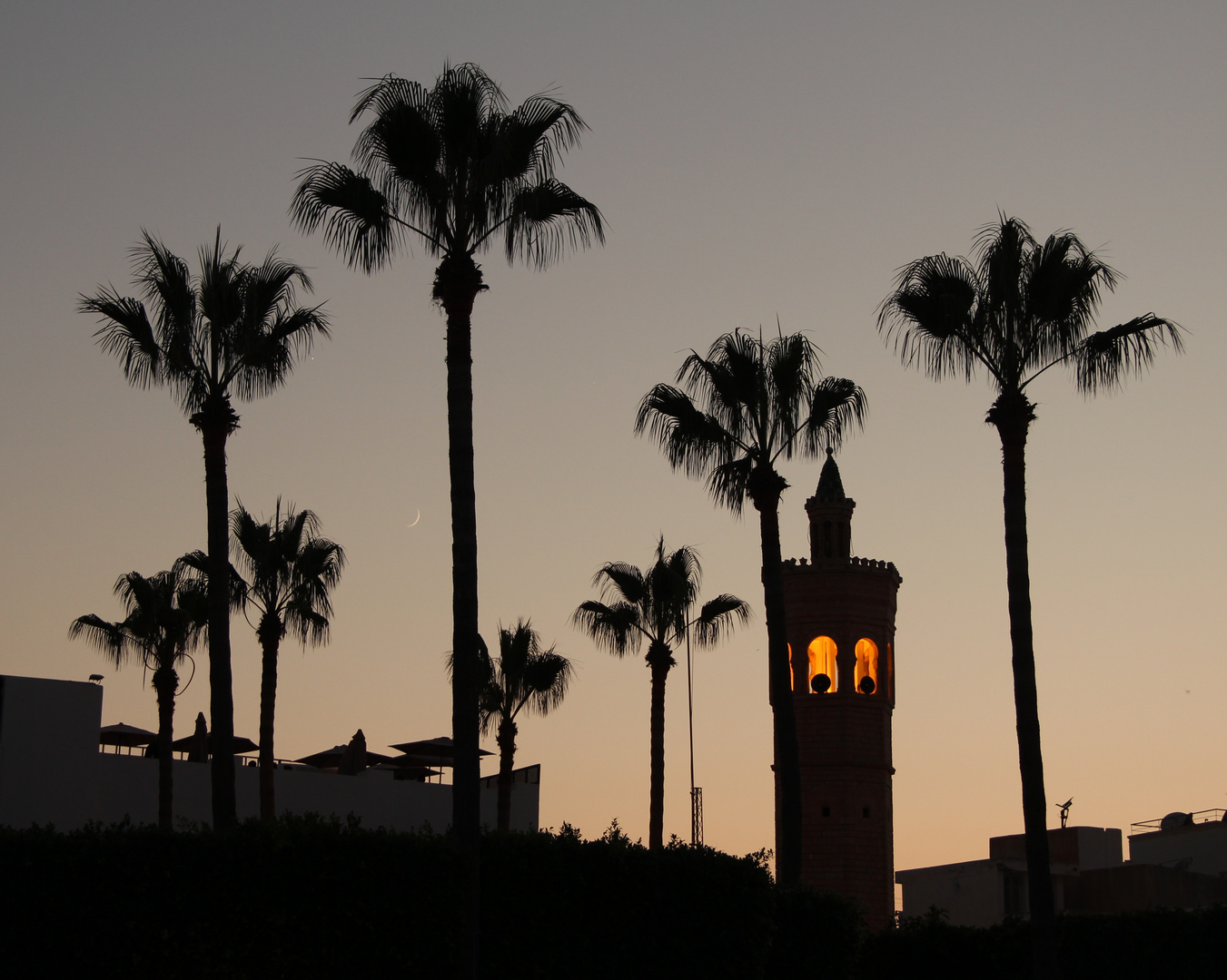 Mahdia Abendstimmung in der Medina