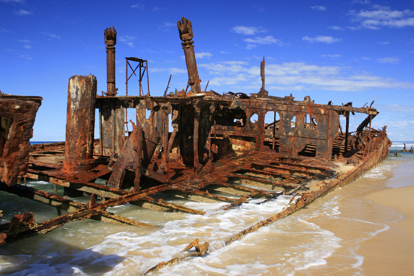 Maheno Ship-Wreck Fraser Island