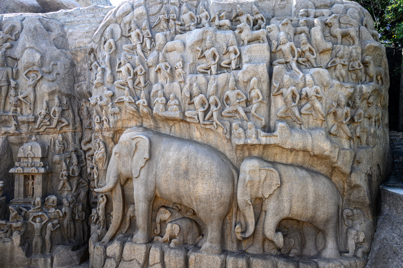 Mahishasura Mardini cave
