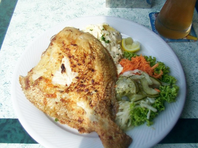 Mahlzeit in Saßnitz