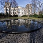 Mahnmal am Reichstag im Winter