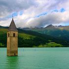 Mahnmal am Reschensee