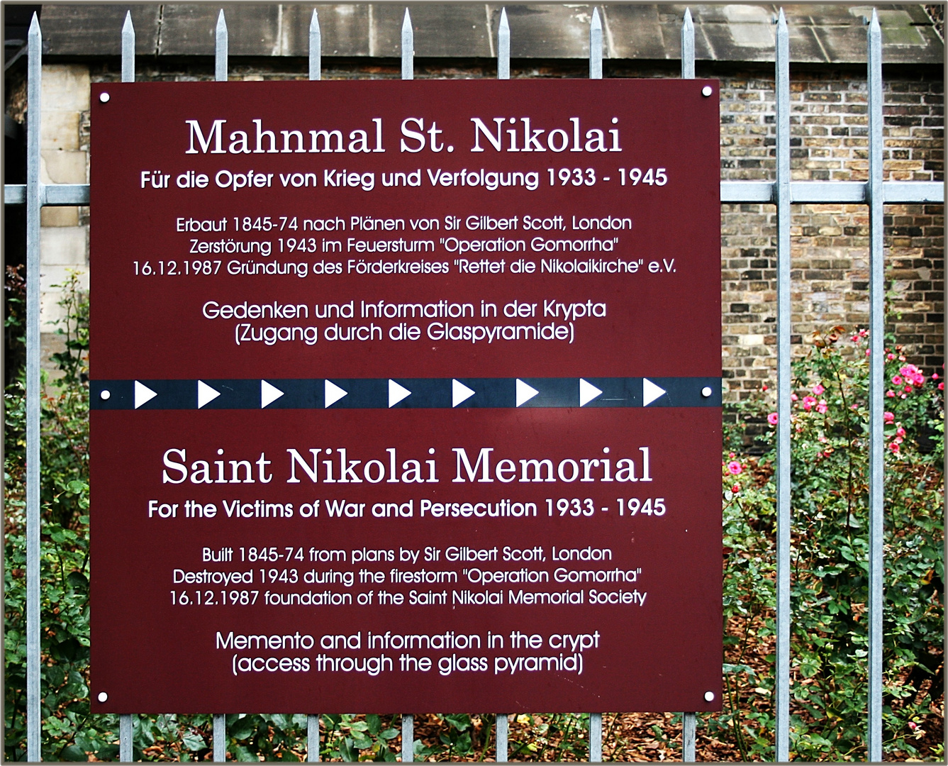 Mahnmal Sankt Nikolai