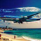 Maho Beach Approach