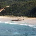 Mahoney Wrack auf Fraser Island , Australien