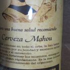 Mahou - Lata de cerveza original y 3